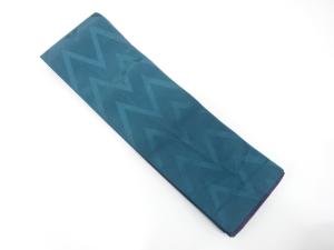 幾何学模様織り出し　リバーシブル男物角帯